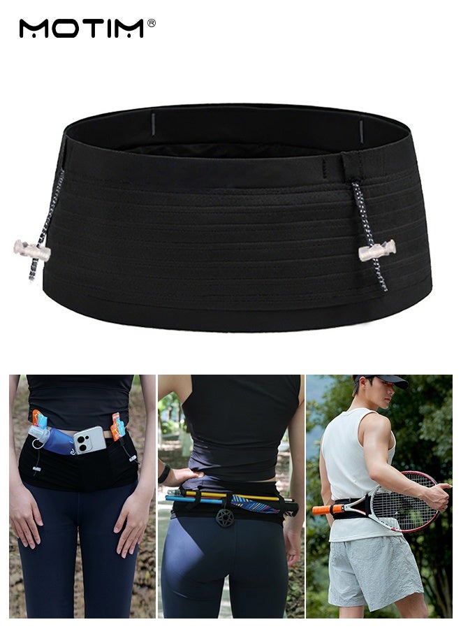 Motim Compact Sports Waist Bag for Running and Fitness, Multi-functional Waist Phone Bag Money Phone Holder, Jogging Pocket Belt Women Men Sport Bag - Image 2